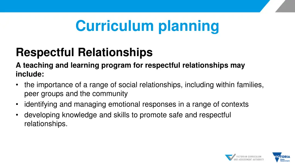 curriculum planning 1