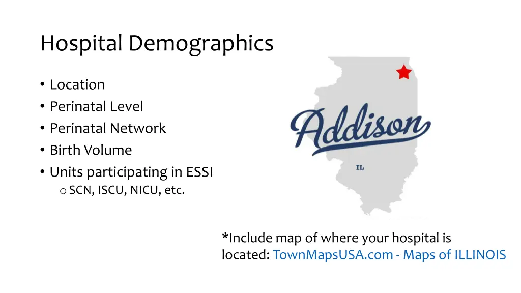 hospital demographics