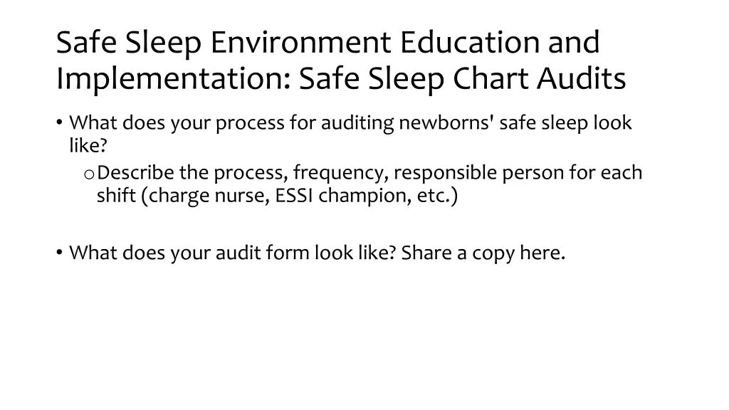 safe sleep environment education 1