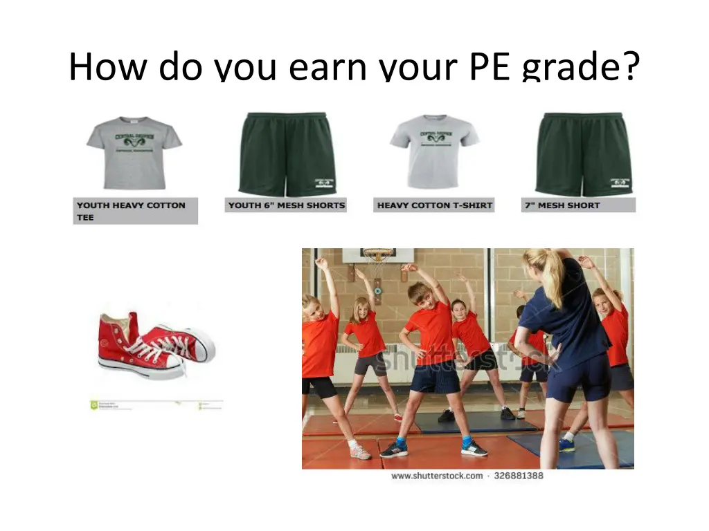 how do you earn your pe grade