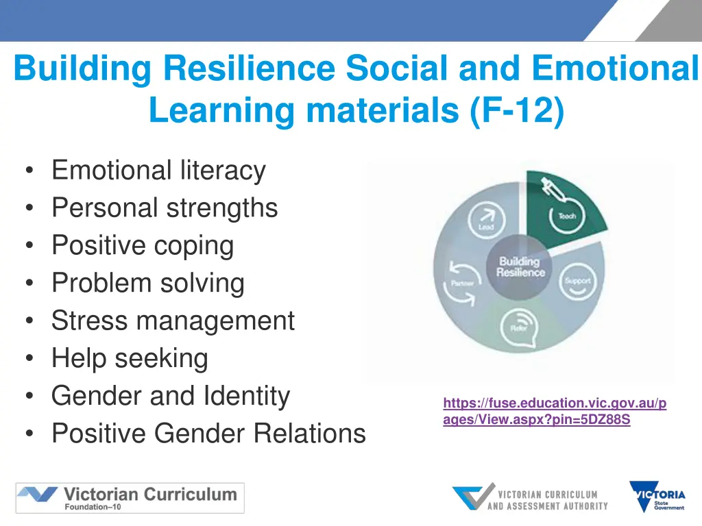 building resilience social and emotional learning