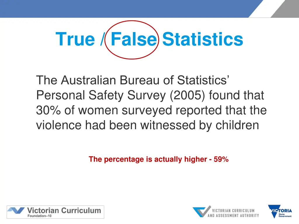 true false statistics 4