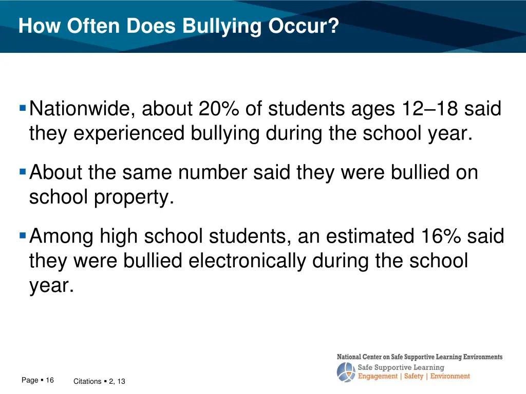 how often does bullying occur