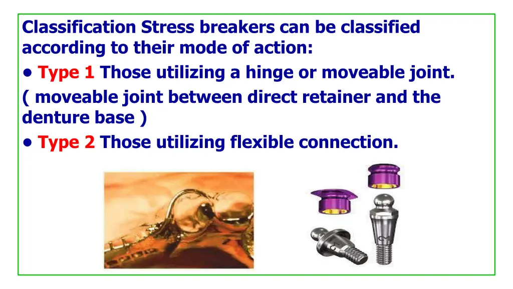 classification stress breakers can be classified