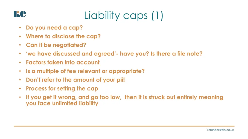 liability caps 1