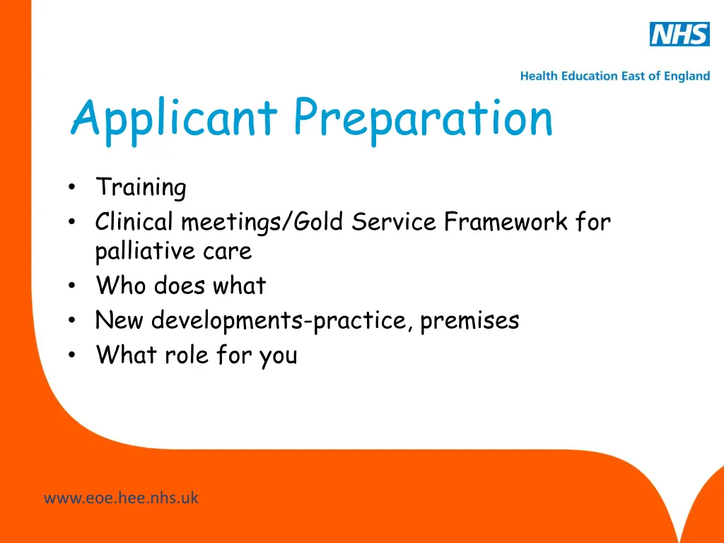 applicant preparation 2