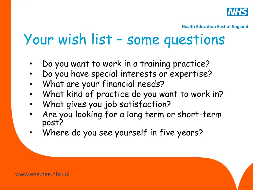 your wish list some questions 1