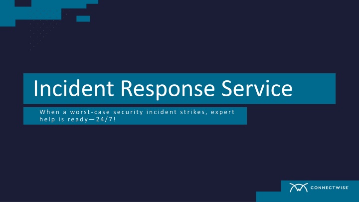 incident response service