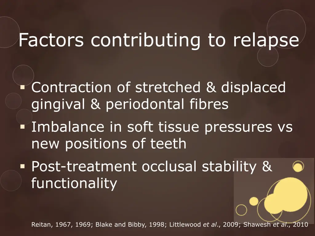 factors contributing to relapse