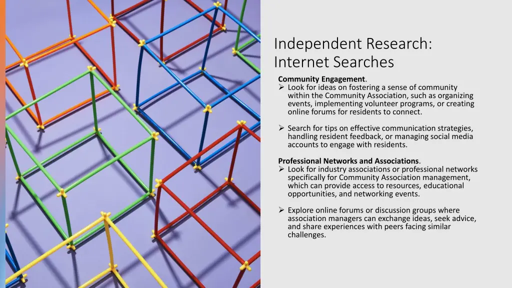 independent research internet searches community