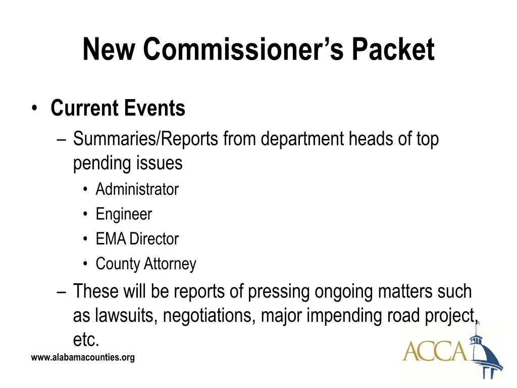 new commissioner s packet 17