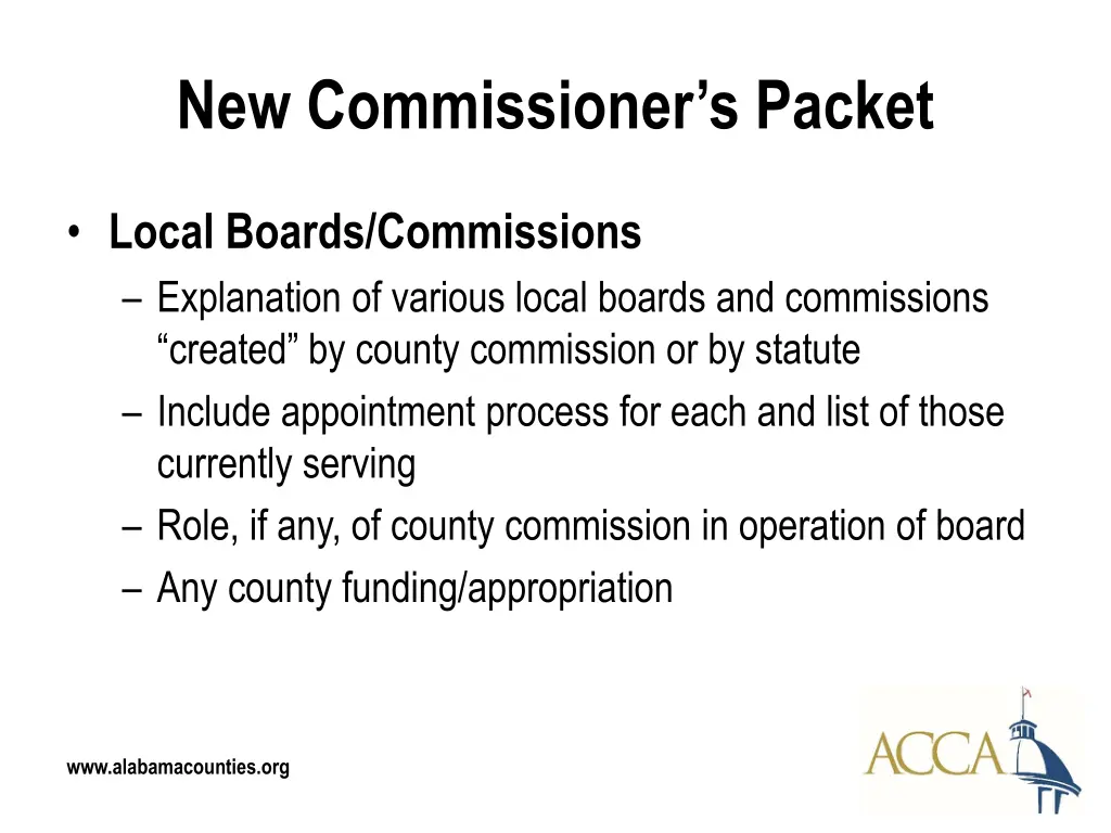 new commissioner s packet 6