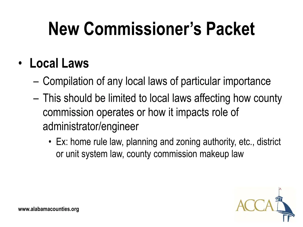 new commissioner s packet 7