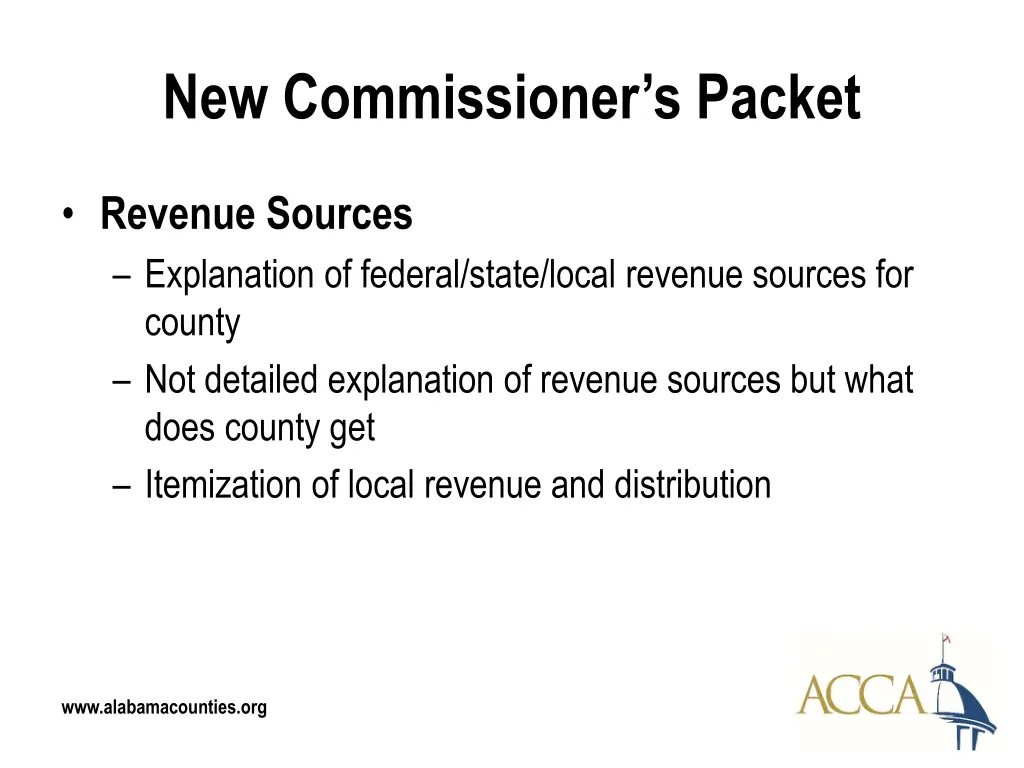 new commissioner s packet 9