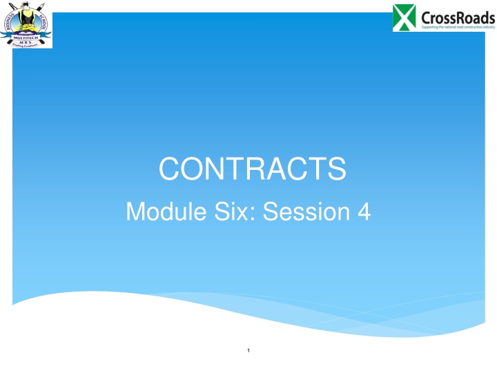 contracts module six session 4