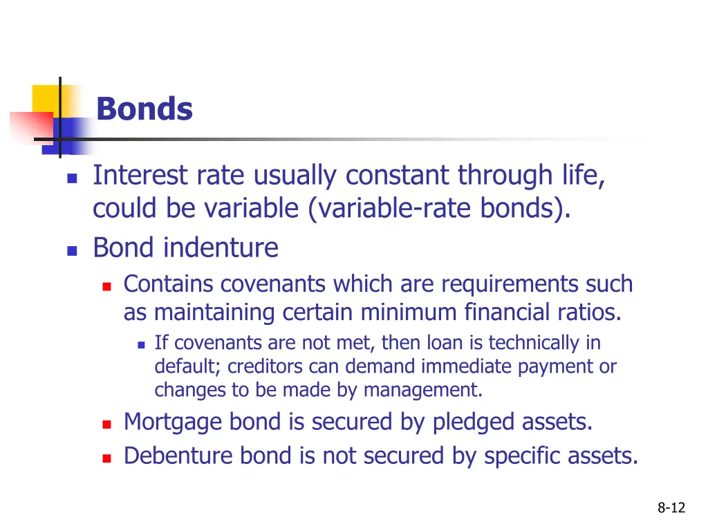 bonds