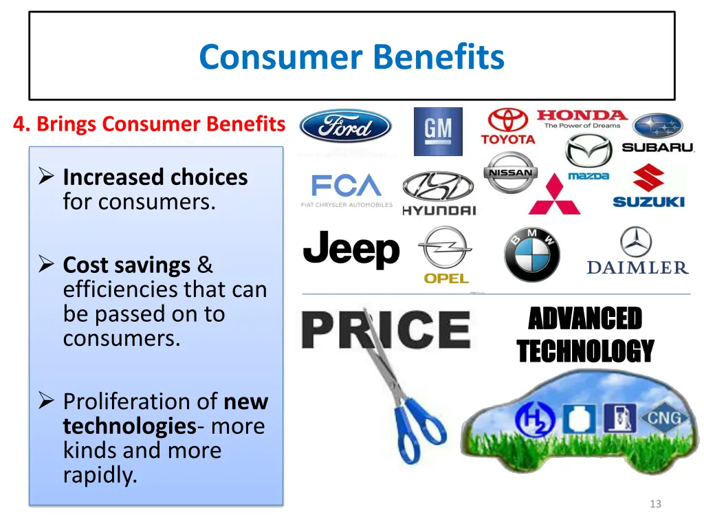 consumer benefits