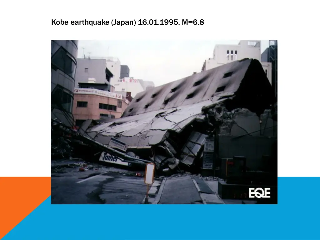 kobe earthquake japan 16 01 1995 m 6 8