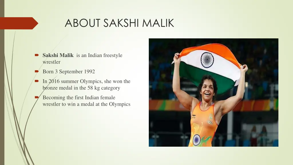 about sakshi malik