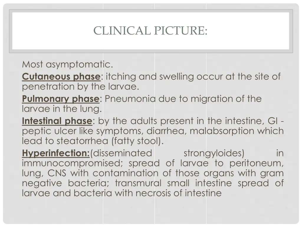 clinical picture