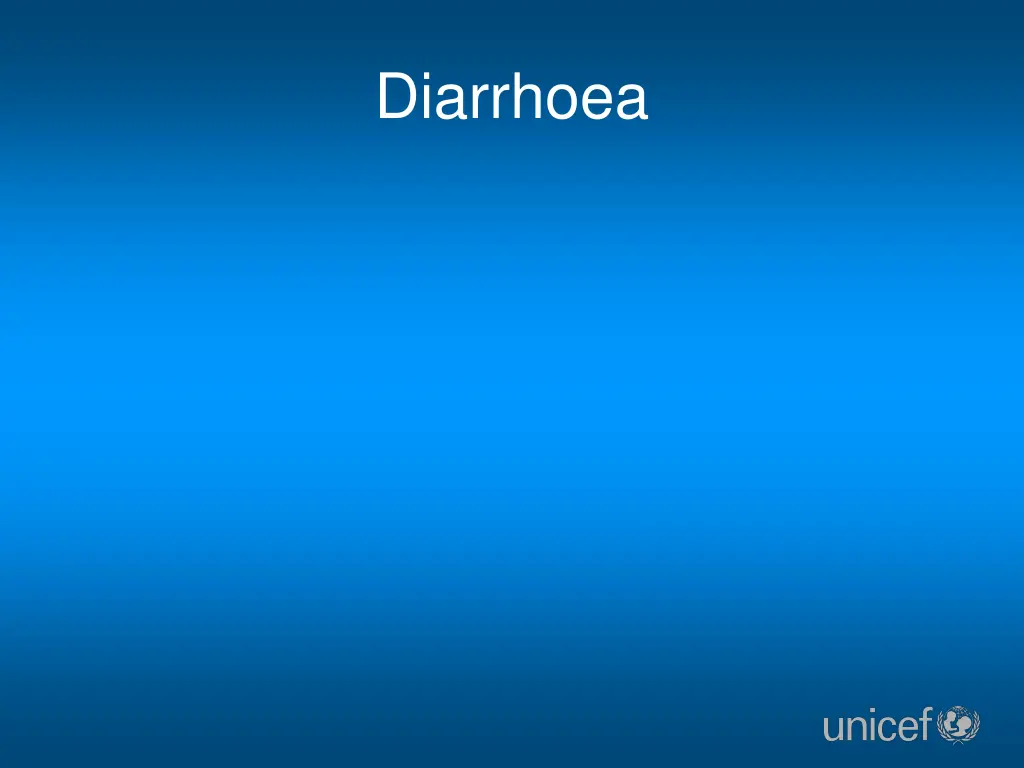 diarrhoea