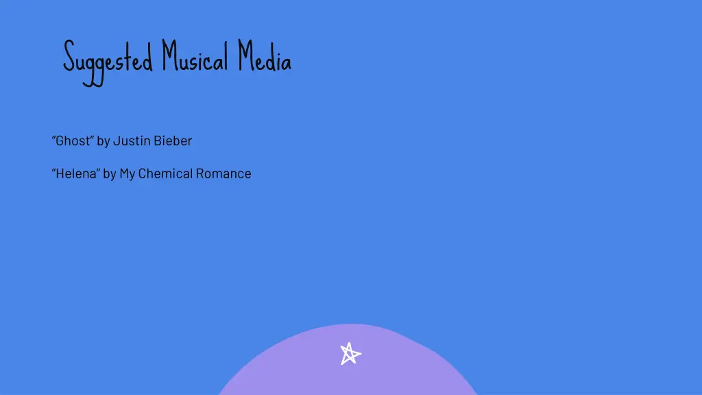 suggested musical media