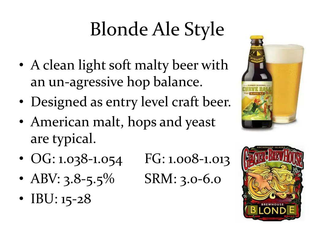 blonde ale style