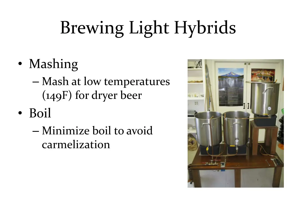 brewing light hybrids