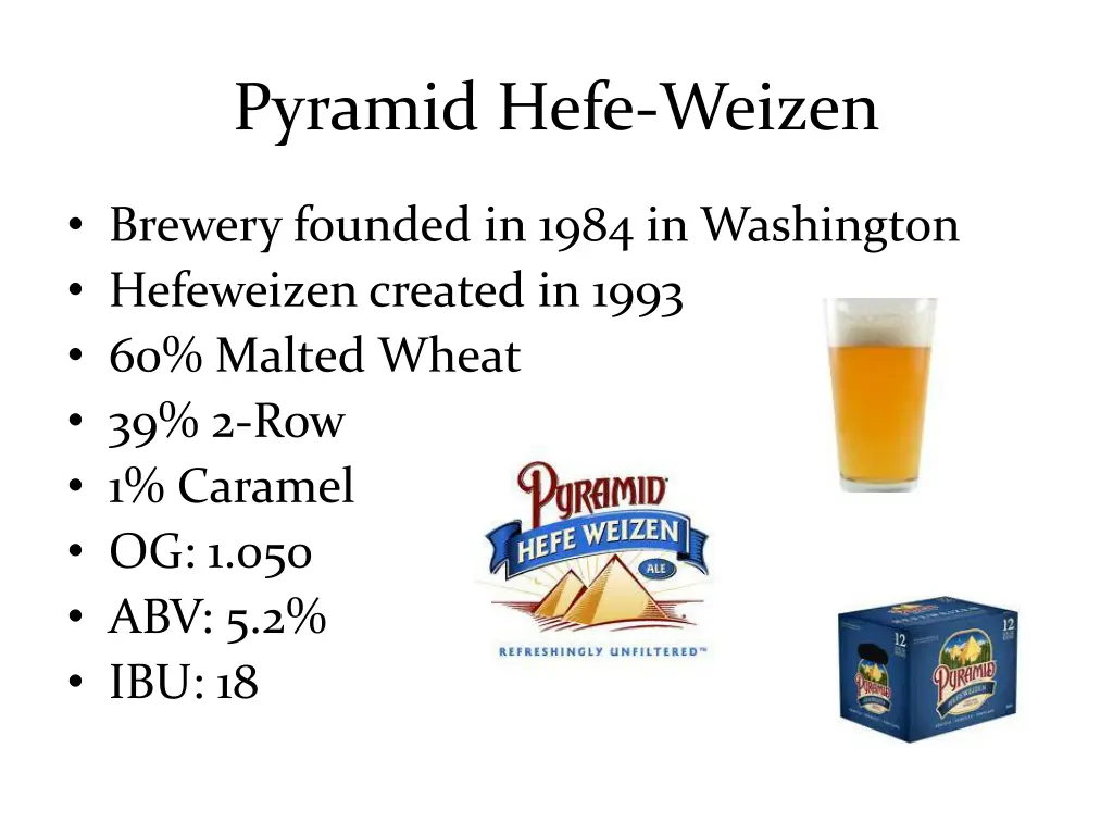 pyramid hefe weizen