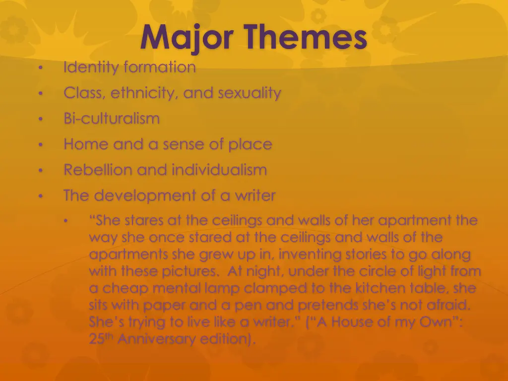 major themes identity formation class ethnicity