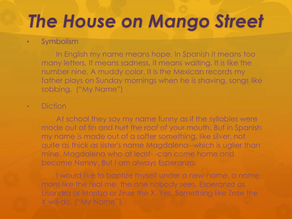 the house on mango street 1