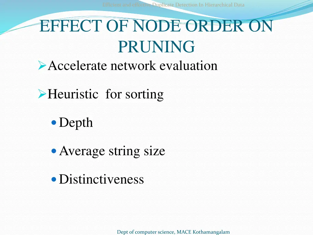 efficient and effective duplicate detection 15