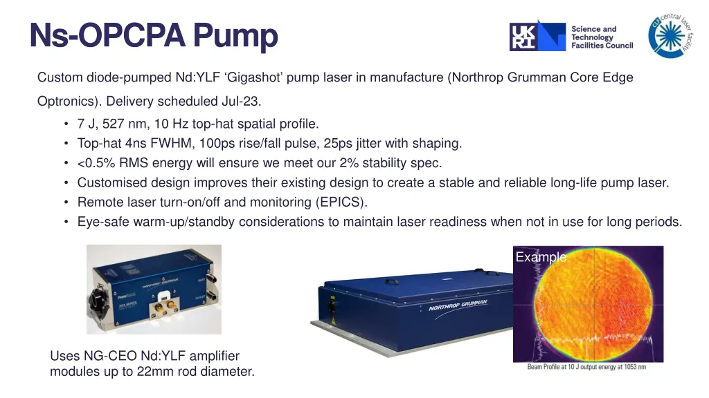 ns opcpa pump