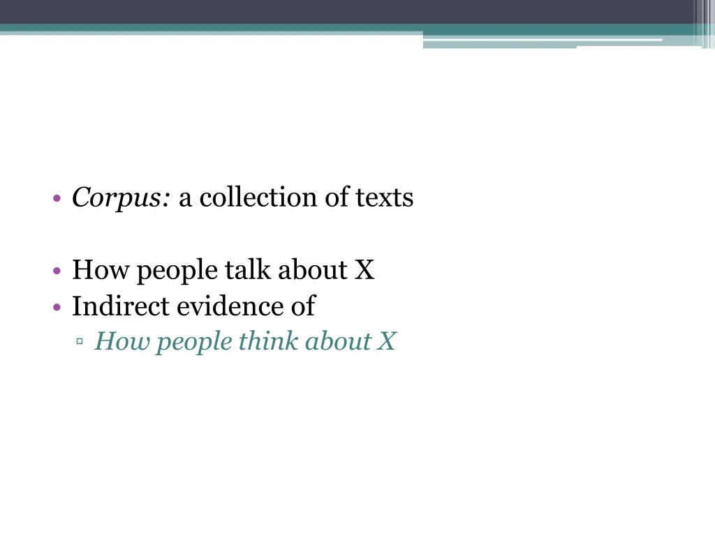 corpus a collection of texts