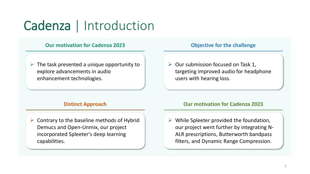 cadenza cadenza introduction