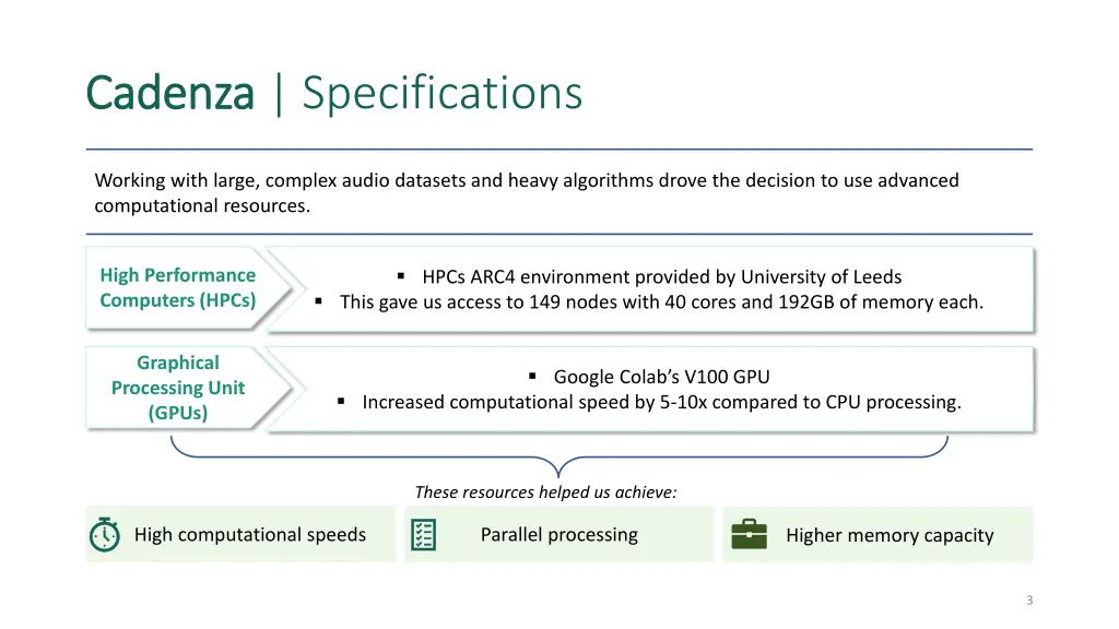 cadenza cadenza specifications