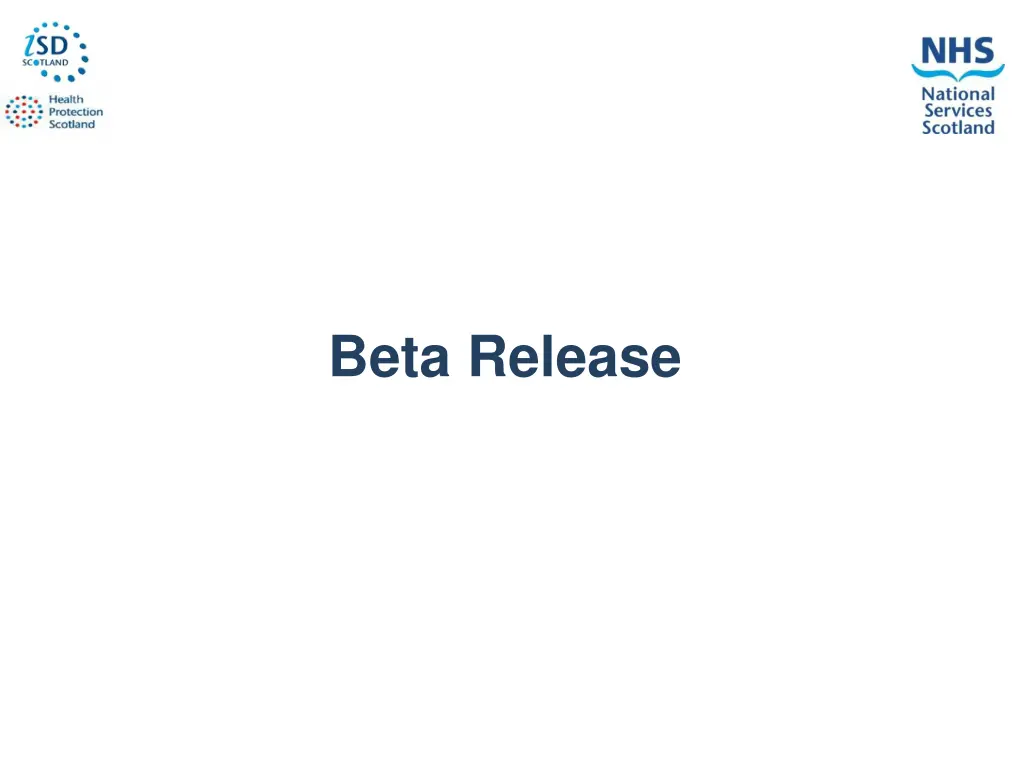 beta release