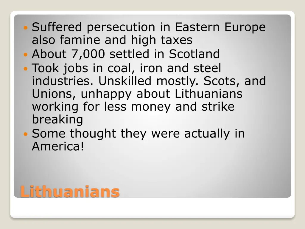 suffered persecution in eastern europe also