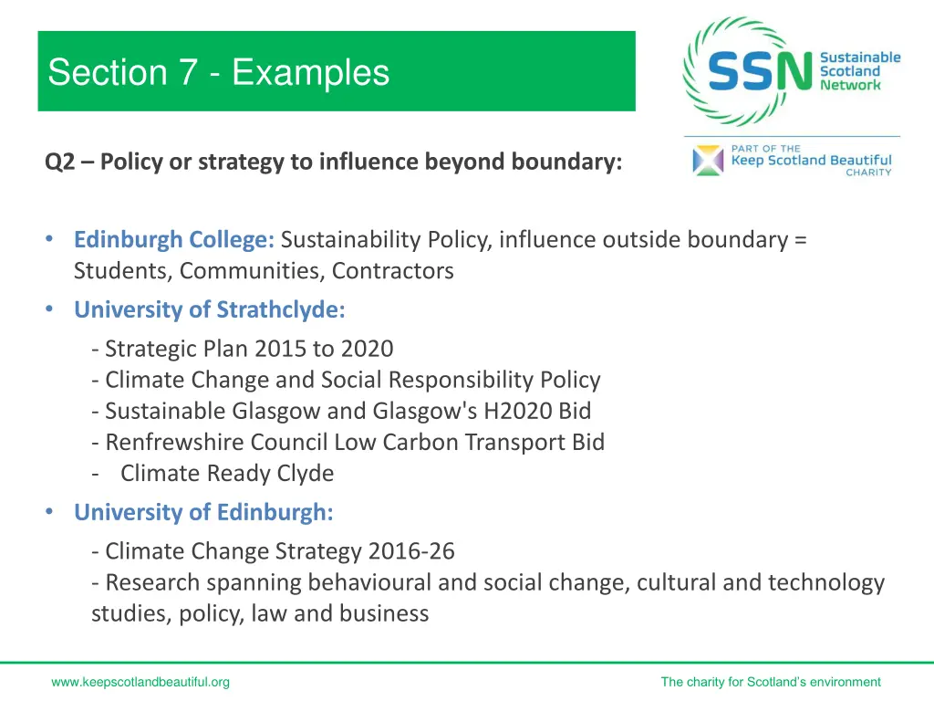 section 7 examples