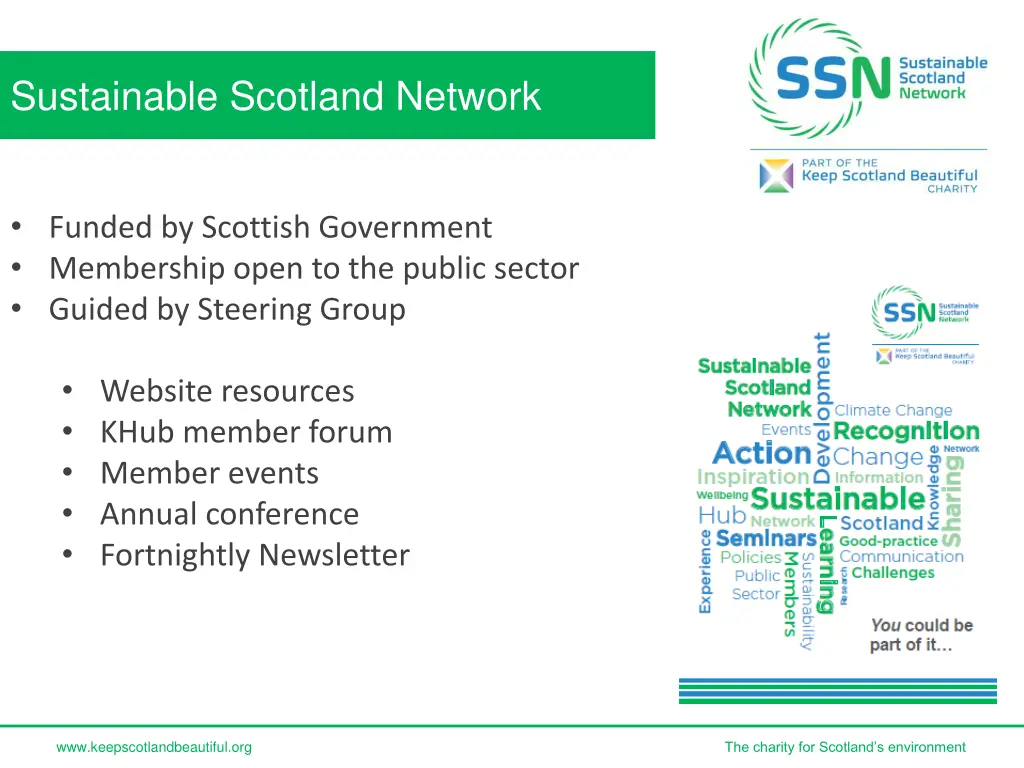 sustainable scotland network