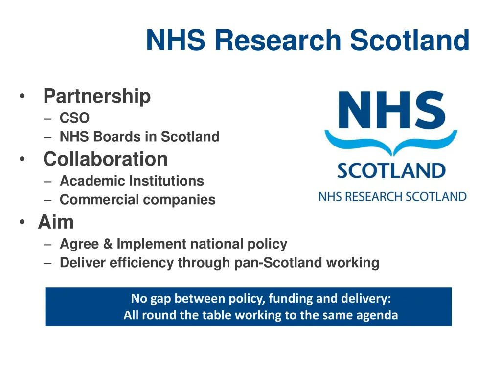 nhs research scotland