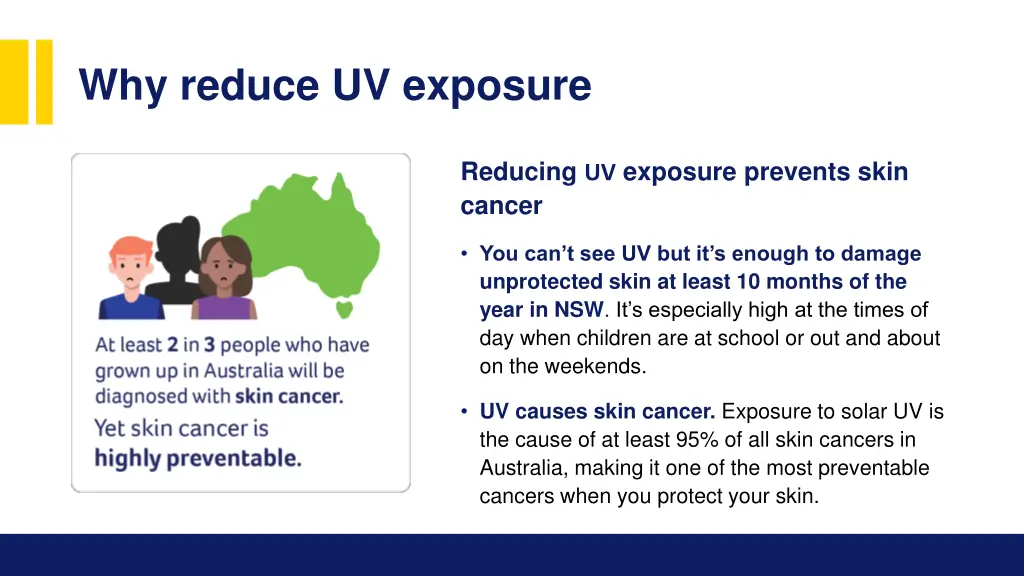 why reduce uv exposure