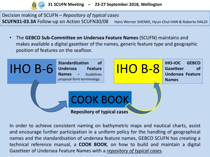 31 scufn meeting 23 27 september 2018 wellington