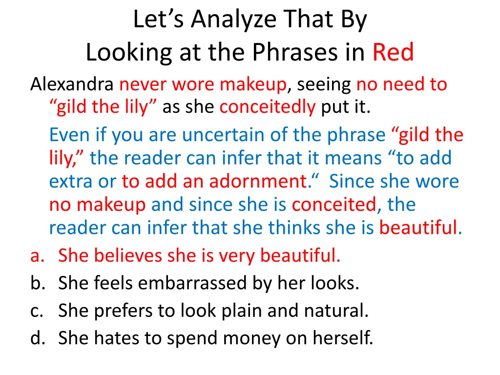 let s analyze that by looking at the phrases