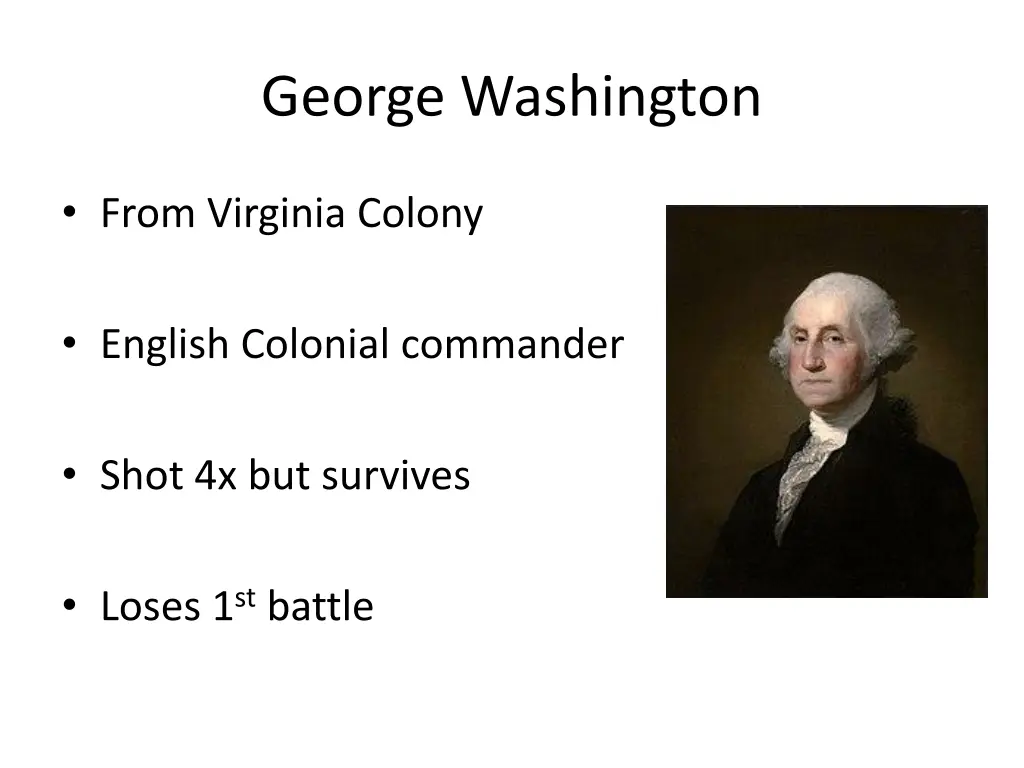 george washington