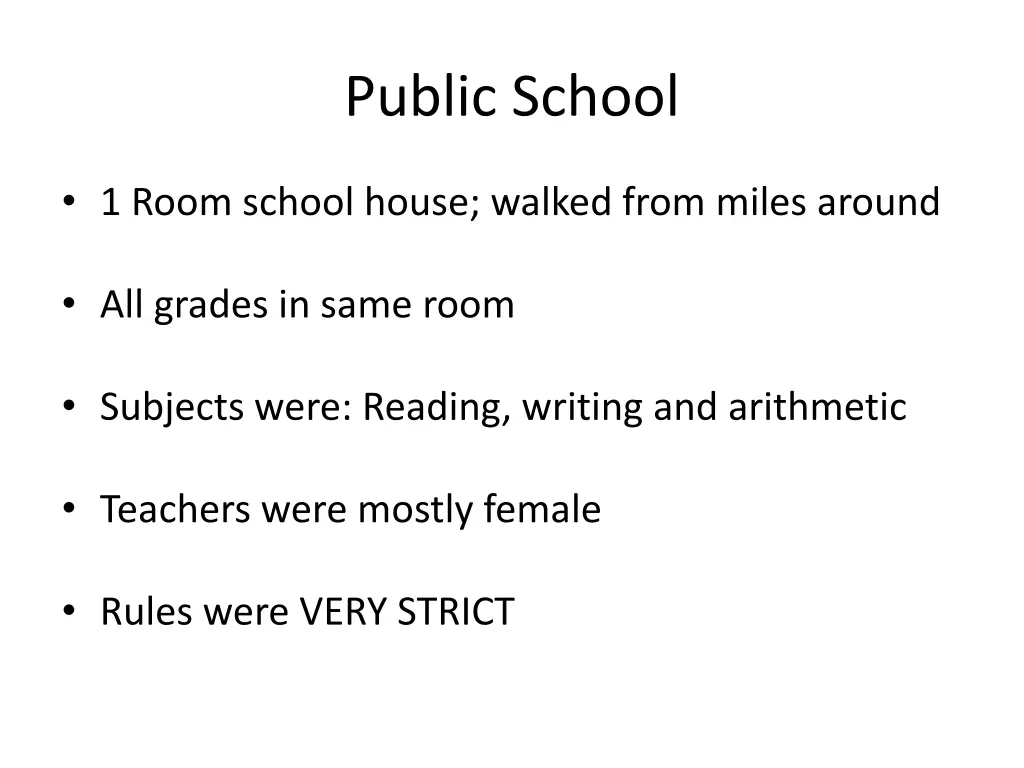 public school