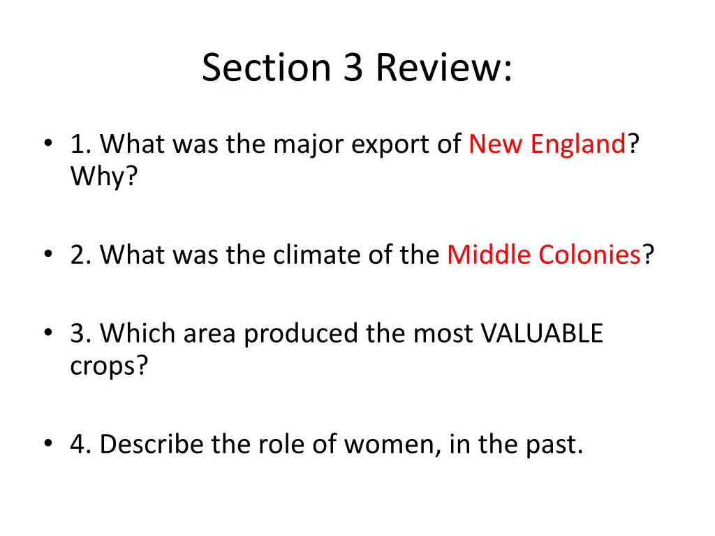 section 3 review