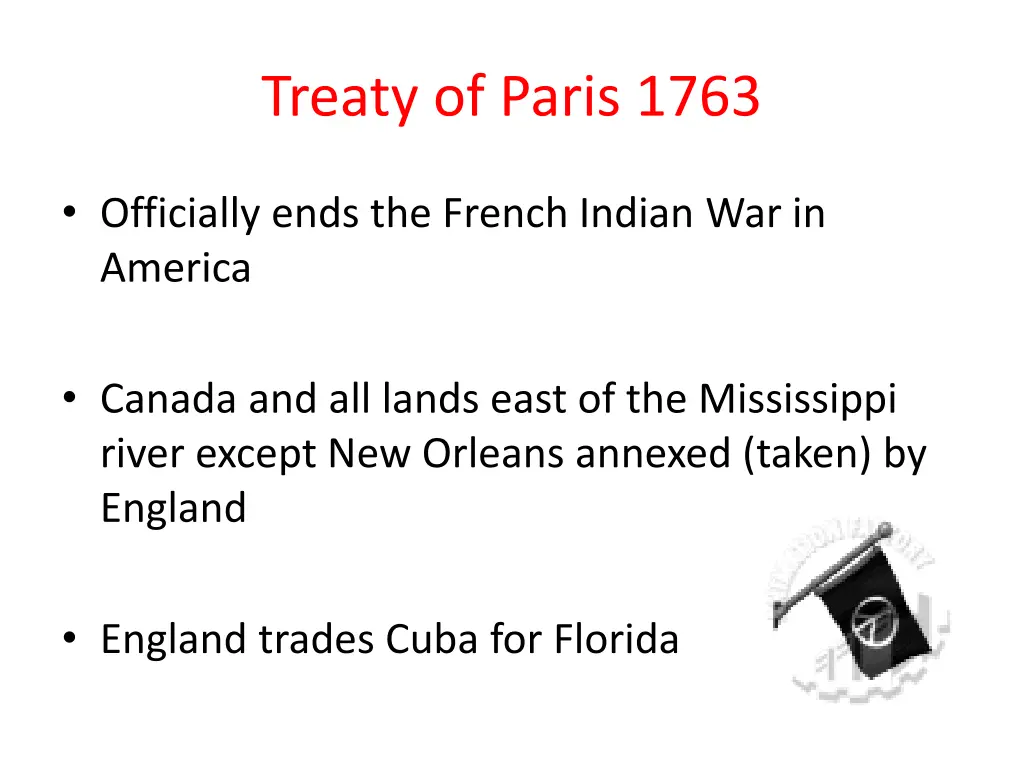 treaty of paris 1763