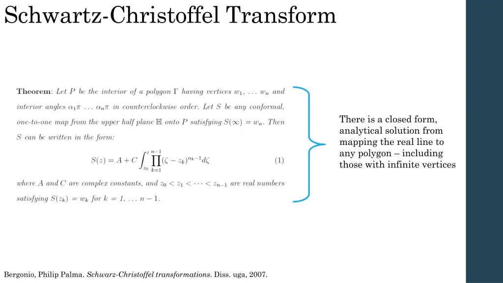 schwartz christoffel transform