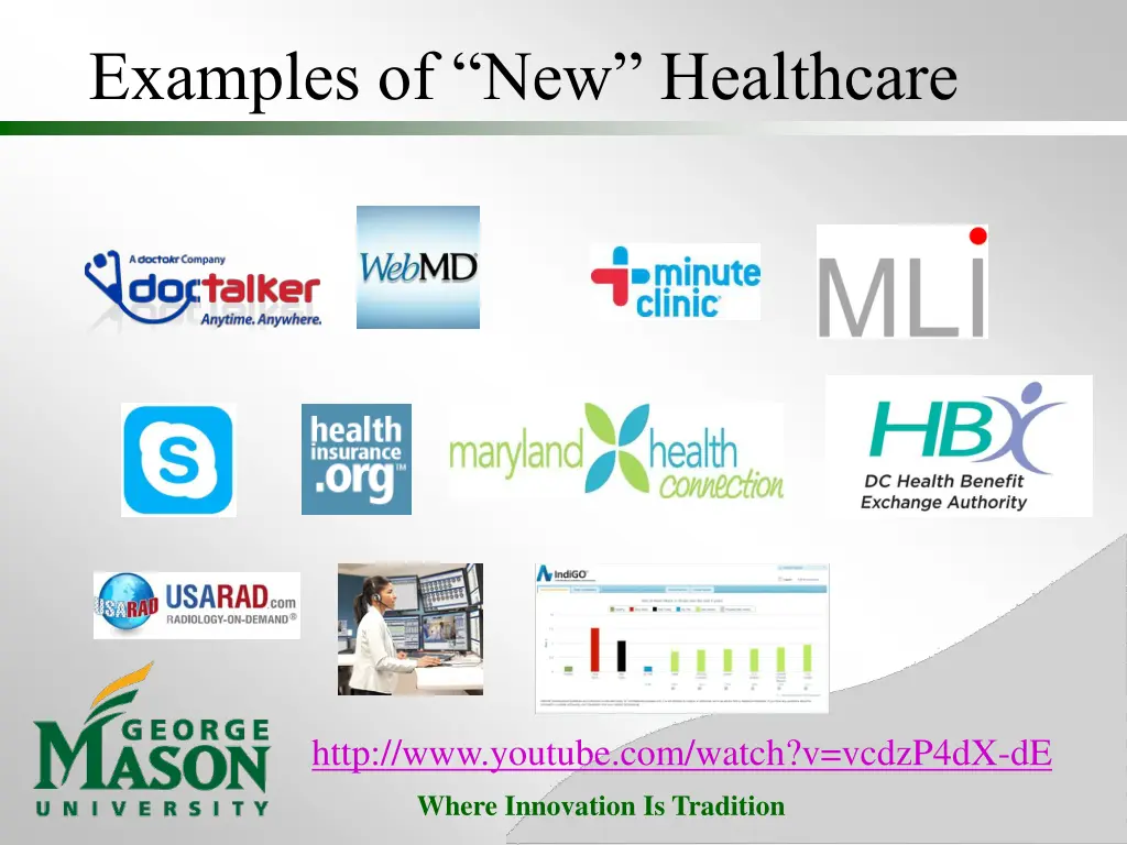 examples of new healthcare